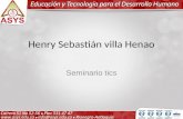 SEMINARIO TICS HENRY VILLA