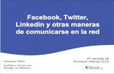 Redes Sociales (Xerrada Veronique Tolsan - SECOT BCN)
