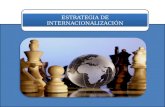 Estrategia de Internacionalización.