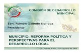 Municipio, Reforma Política y perspectivas para el desarrollo local