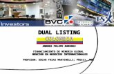 Dual listing colombia