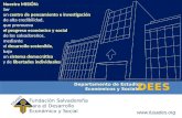 DEES presenta Informe Trimestral de Coyuntura, tercer trimestre de 2009