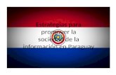 Estrategias para promover la sociedad de la informatica en paraguay