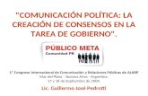 Comunicación Política en Ámbitos de Gobierno