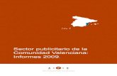 Sector publicitario de la Comunidad Valenciana: Informes 2009