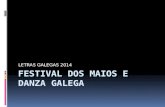 Festival dos maios e danza galega
