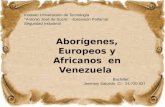 Aborígenes, Europeos y Africanos en Venezuela