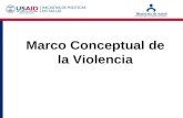 Marco conceptual de la violencia