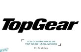 Top Gear y sus comentarios hacia México.