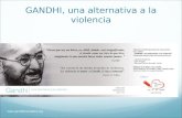 GANDHI Y LA NO-VIOLENCIA