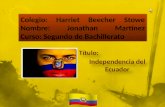 Independencia del Ecuador