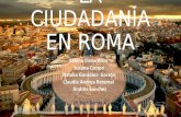 La ciudadanía en la antigua Roma 1ºA