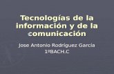 Tecnologías de la información y de la comunicación ppt