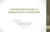 DEMOCRACIA EN BOLIVIA
