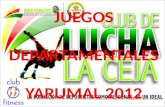 Juegos departamentales 2012