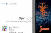 Open Data, cadena de valor, estándares y para qué