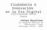 Ciudadanía e Innovación en la Era Digital