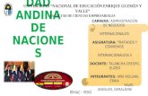 Comunidad Andina de Naciones - "Enrique Guzmán y Valle"