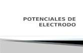 Potenciales de electrodos