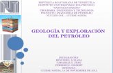 Grupo 1. Geología y Exploración del Petroleo