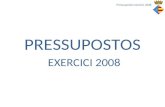 Pressupostos 2008
