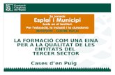 Cases d'en Puig. Jornada Esplai i municipi