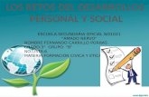 LOS RETOS Y EL DESARROLLO SOCIAL Y PERSONAL