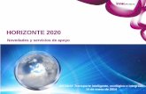 Horizonte 2020 - Novedades y servicios de apoyo