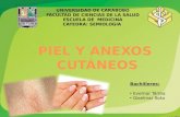 SEMIOLOGIA DE PIEL Y ANEXOS CUTÁNEOS
