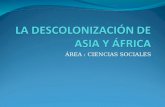 Descolonizacion de asia y africa