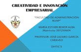 "Creatividad e Innovación empresarial"