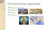 Civilizaciones agrícolas