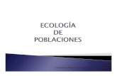 Ecologia de poblaciones - Clase de Ecologia Univalle, Cali. Biologo William Cardona