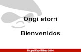 Drupal Day Bilbao 2014 - Sesión de apertura