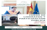 Curso Participacion Publica y Liderazgo - Madrid