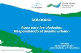 Coloquio Agua para las Ciudades (2011)