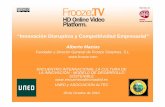 Presentación Alberto Macías Frooze.TV (UNED ALTEC) 2010-10-28