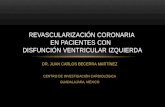 Revascularización Coronaria en Pacientes con Disfunción Ventricular Izquierda
