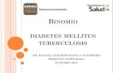 Tuberculosis y diabetes mellitus