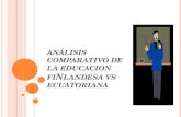 Análisis comparativo de la educación filandesa vs ecuatoriana