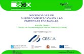 Necesidades de supercomputacion en las empresas españolas