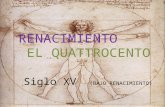 Renacimiento    (quattrocento)