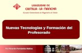 Nuevas Tecnologías y Formación del Profesorado