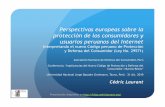 Perspectivas europeas sobre la protección de los consumidores y usuarios peruanos del Internet_Interpretando el nuevo Código peruano de Protección_y Defensa del Consumidor (Ley