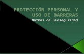 Protección personal y uso de barreras 1