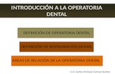 1  introducción a la operatoria dental