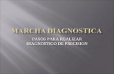Marcha Diagnostica  Dr. Ruiz