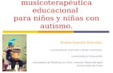 Estrategia de intervención  musicoterapéutico educacional para niños con autismo