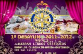 INVITACION 1ER. DESAYUNO ROTARIO  COMITE DE DAMAS 2011-2012