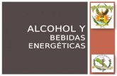 alcohol y bebidas energeticas